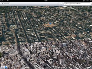 Apple iOS 6 - Maps glitch