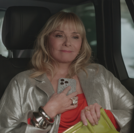 kim cattrall as samantha in and just like that season 2