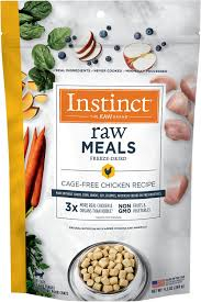 Instinct Freeze-Dried Raw Meals Grain-Free Cage-Free Chicken Recipe Cat Food | RRP: $4.99 | Now: $2.99 | Save: $2 (40% discount applied at checkout) at Chewy