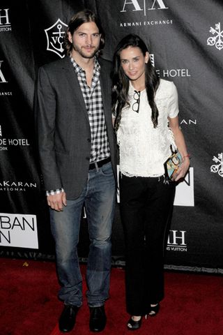 Demi Moore and Ashton Kutcher Garticle