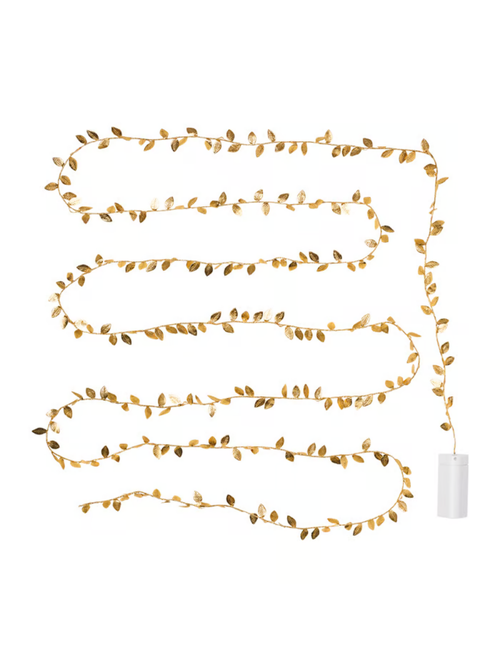 Gold Leaf Str&Aring;la LED Lighting Chain