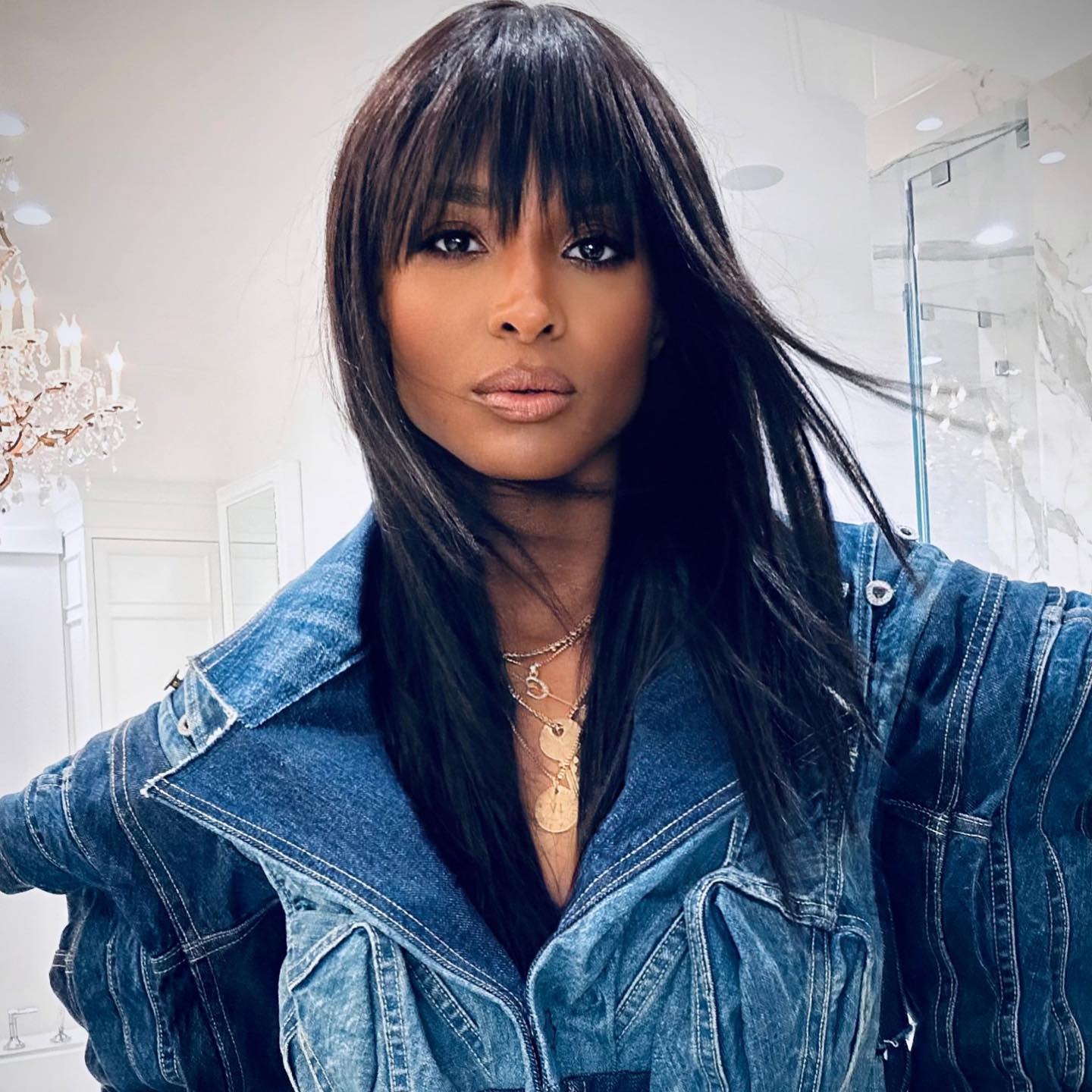 Photo of Ciara with Birkin bangs