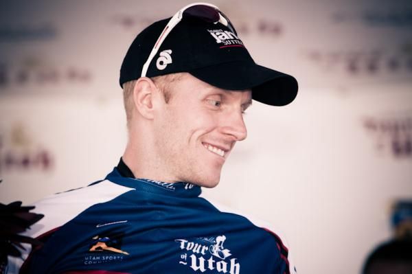 Tyler Wren (Jamis) wears the jersey for Best Utah rider