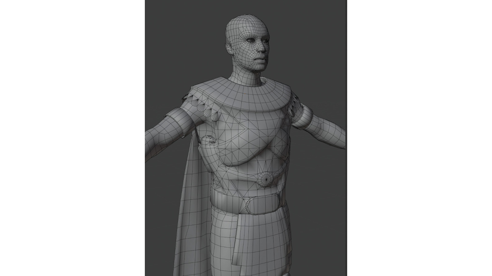 Using Blender to create levelled-up version of a character from Total War: Pharaoh