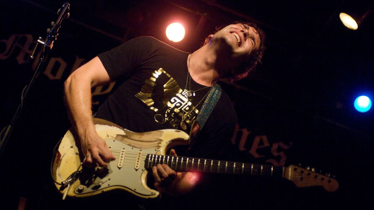 Musician Philip Sayce performs at Molly Malone's Irish Pub on April 22, 2009 in Los Angeles, California.