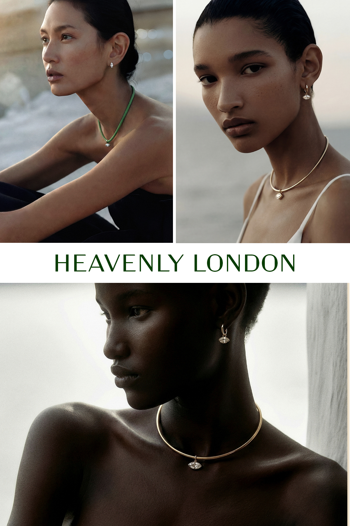 An image of cool girl jewellery brand Heavenly London.