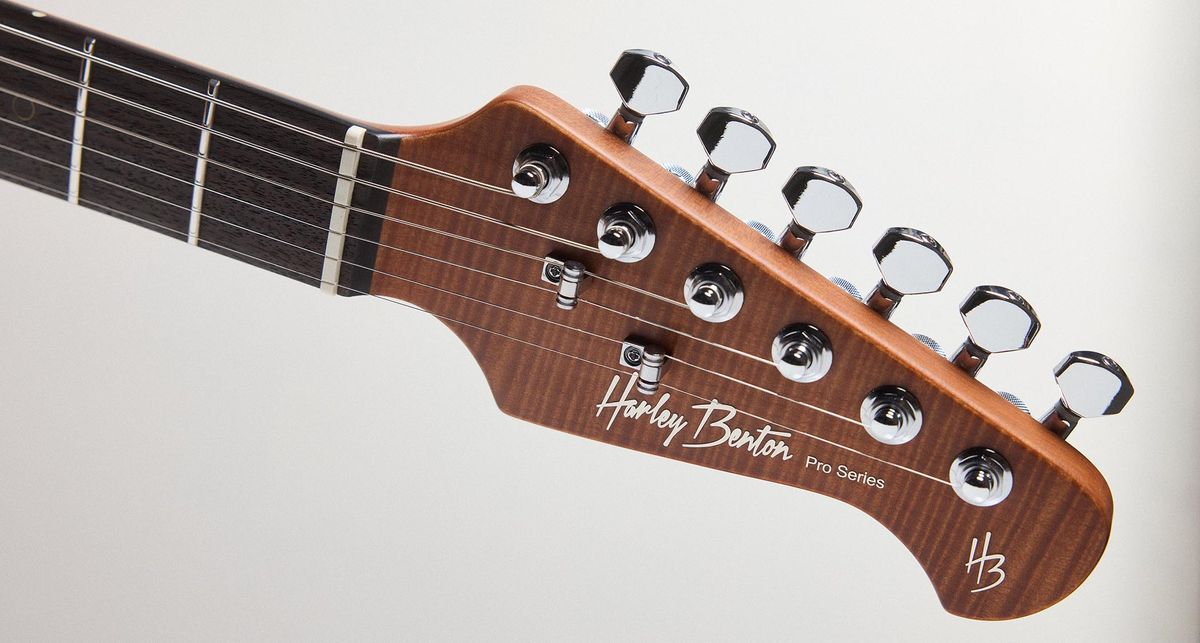 Harley Benton refreshes its Pro Series with 41 new Fusion-IV S-styles, mid-priced but offering specs such as quilted maple veneers, sculpted heels, EMGs and locking tuners