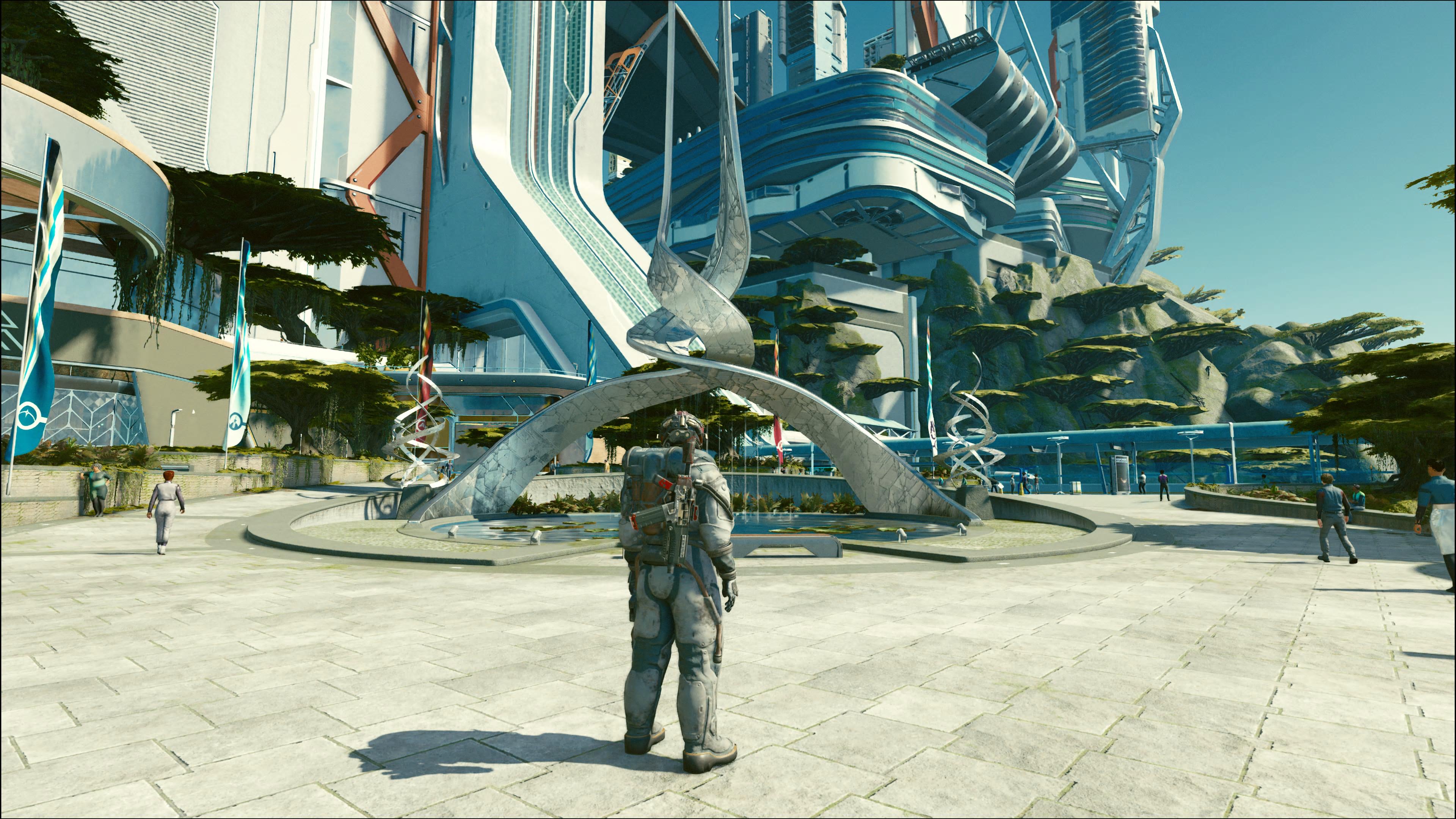 Screenshot taken from Starfield running on PS5 Pro