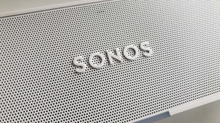 Listing image for top 5 tricks to help you get the most from your Sonos speakers showing Sonos Ray speaker grille close up