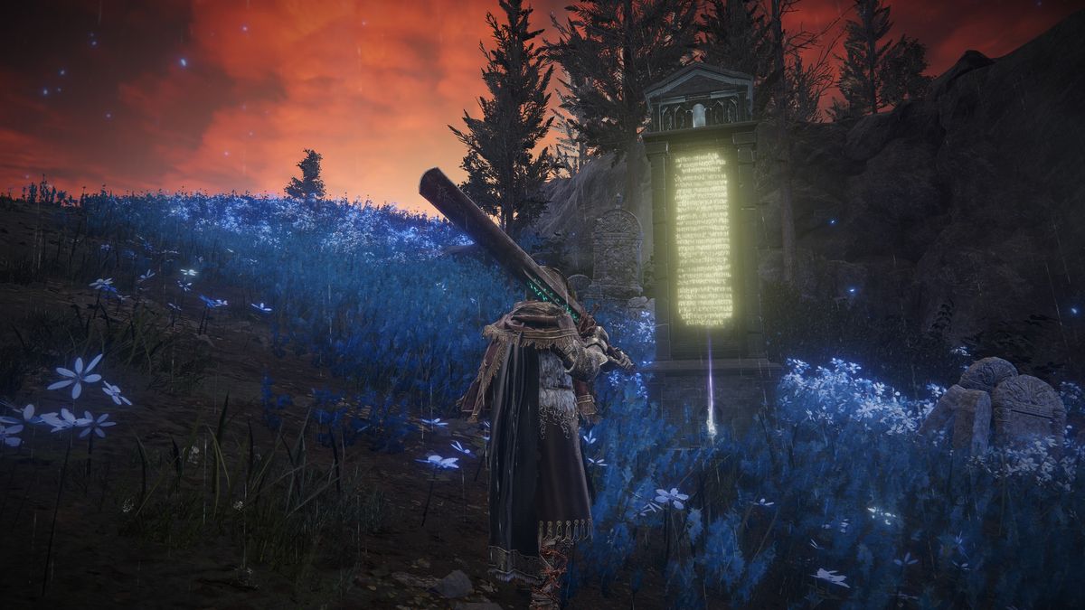 Elden Ring Shadow of the Erdtree map fragments - Southern Shore map pillar