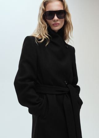 Wool Overcoat - Women | Mango Usa