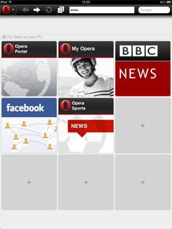 Opera Mini for iPad