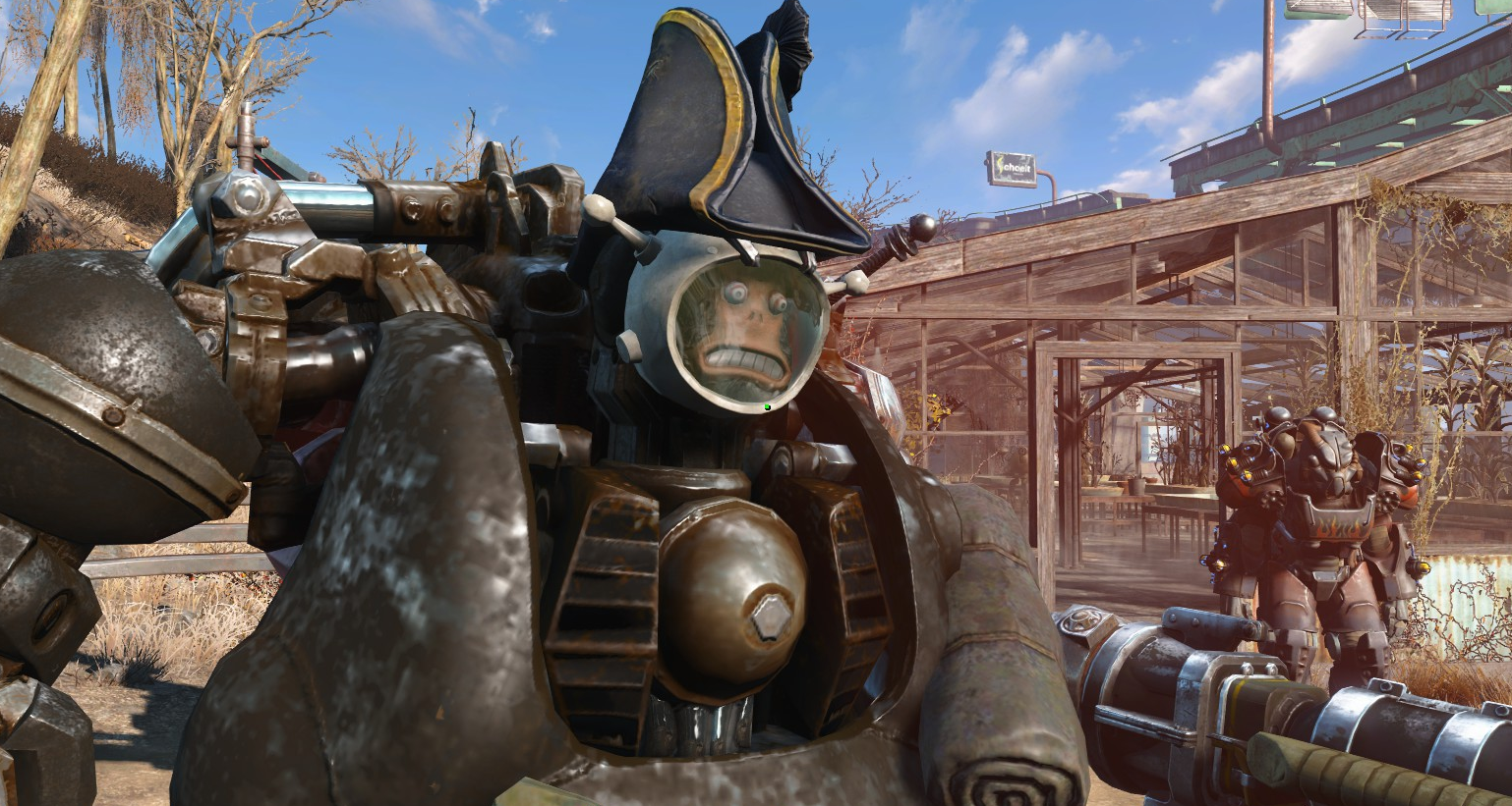 Fallout 4 инвентарь нпс фото 111