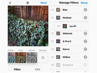 Show, Hide and Order Filters