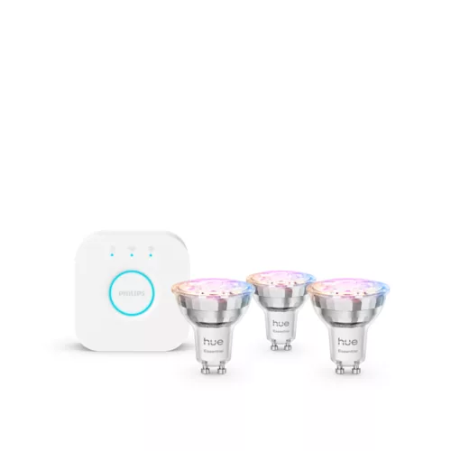 Essential Starter Kit: 3 Gu10 Smart Bulbs (345 Lm)