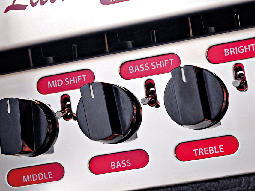 The Bass Shift, Mid Shift and Bright controls offer subtle tonal enhancement.