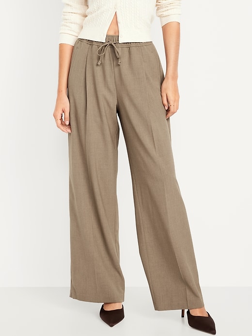High-Waisted Billie Wide-Leg Trouser