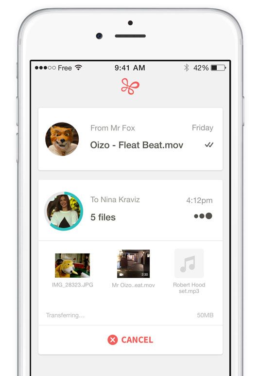 Free app lets you send unlimited large files via your smartphone ...