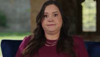 Rebecca talking to the camera during a confessional segment on 90 Day: The Last Resort