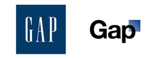 Gap old and new logos