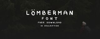 Free font: Lumberman