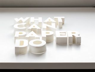 paper typography
