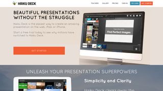 Haiku Deck website screenshot