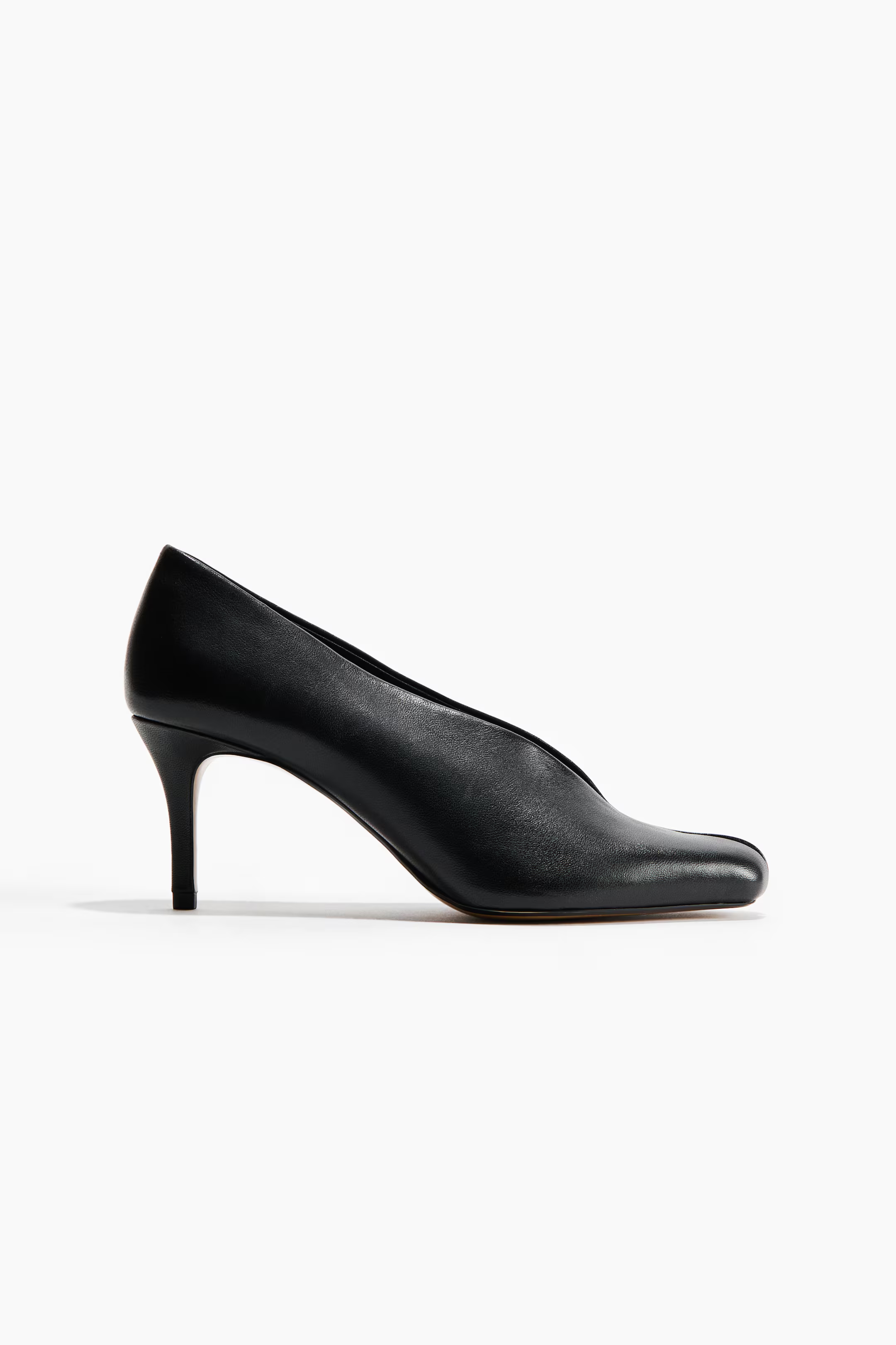 H&amp;amp;M, Leather Court Shoes