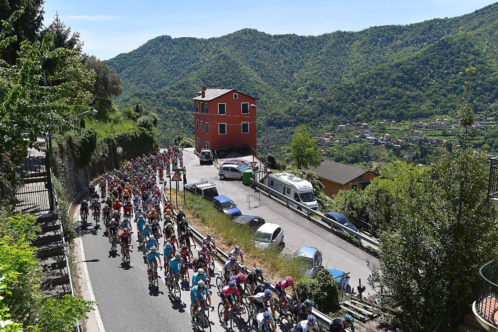 Giro d'Italia stage 3 from Rapallo to Sestri Levante