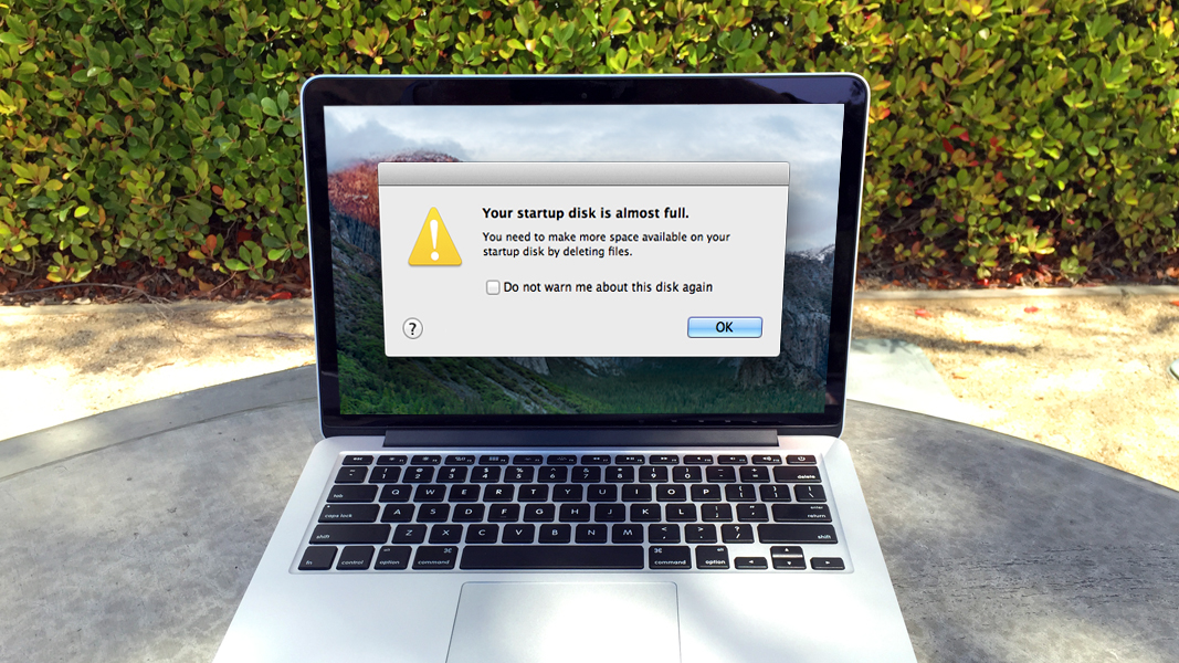 how to clear startup disk on macbook