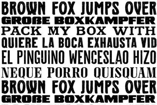 Letterpress Collection font