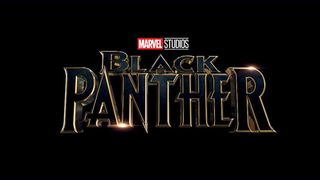 The Black Panther logo shows off a 3D, metallic texture