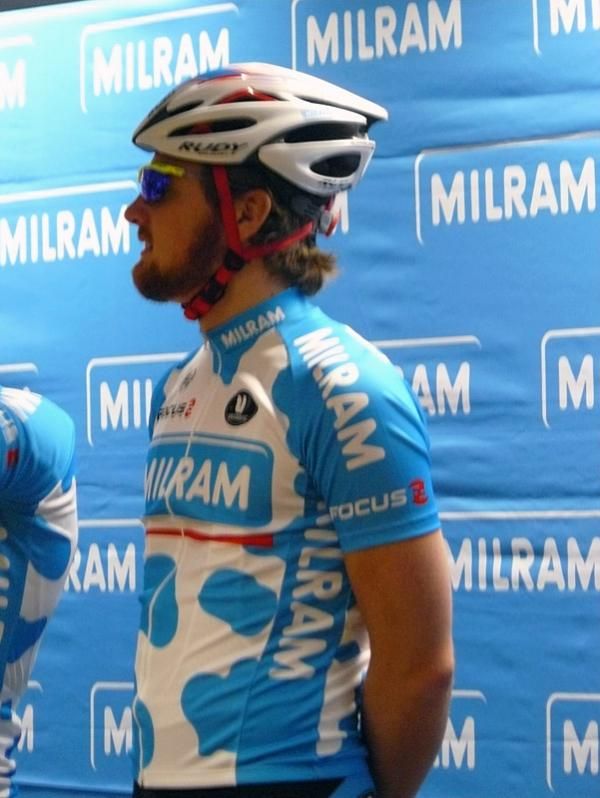 Dominik Roels is rather hirsute this season.