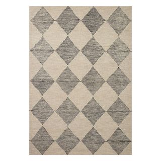  Loloi Chris Loves Julia x Francis Beige Charcoal 8'-6 x 12' Area Rug