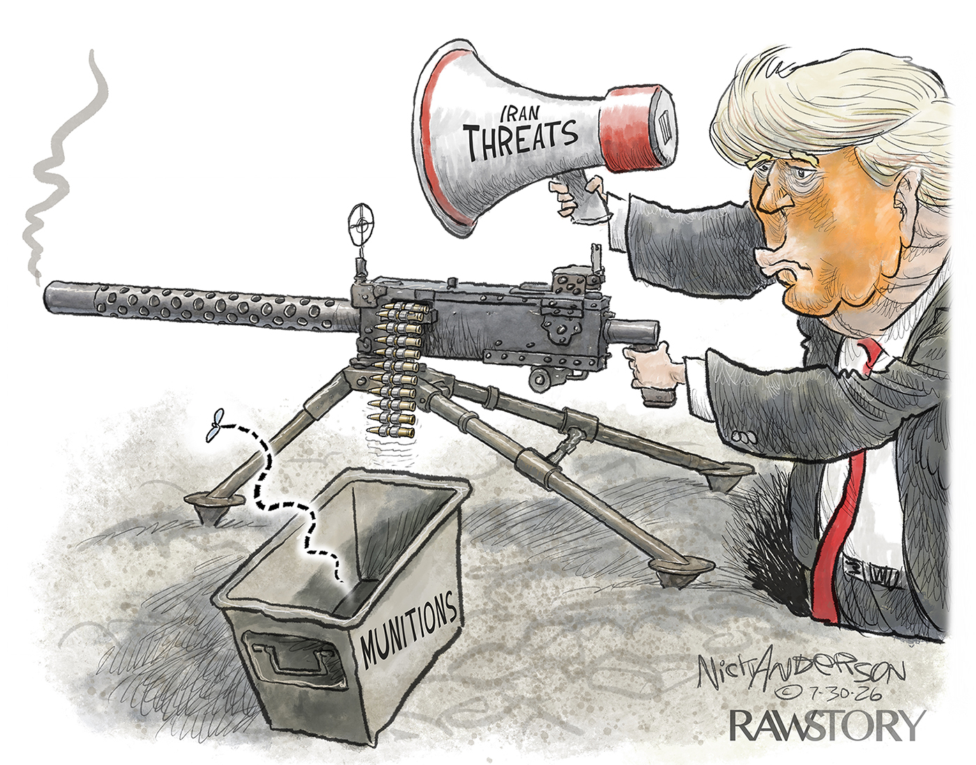 Political cartoon