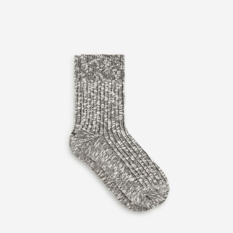 Image of black and white socks 
