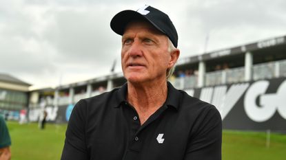 Greg Norman at the 2022 LIV Golf Bangkok event