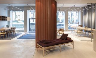 The interiors of the new Carl Hansen flagship in Stockholm