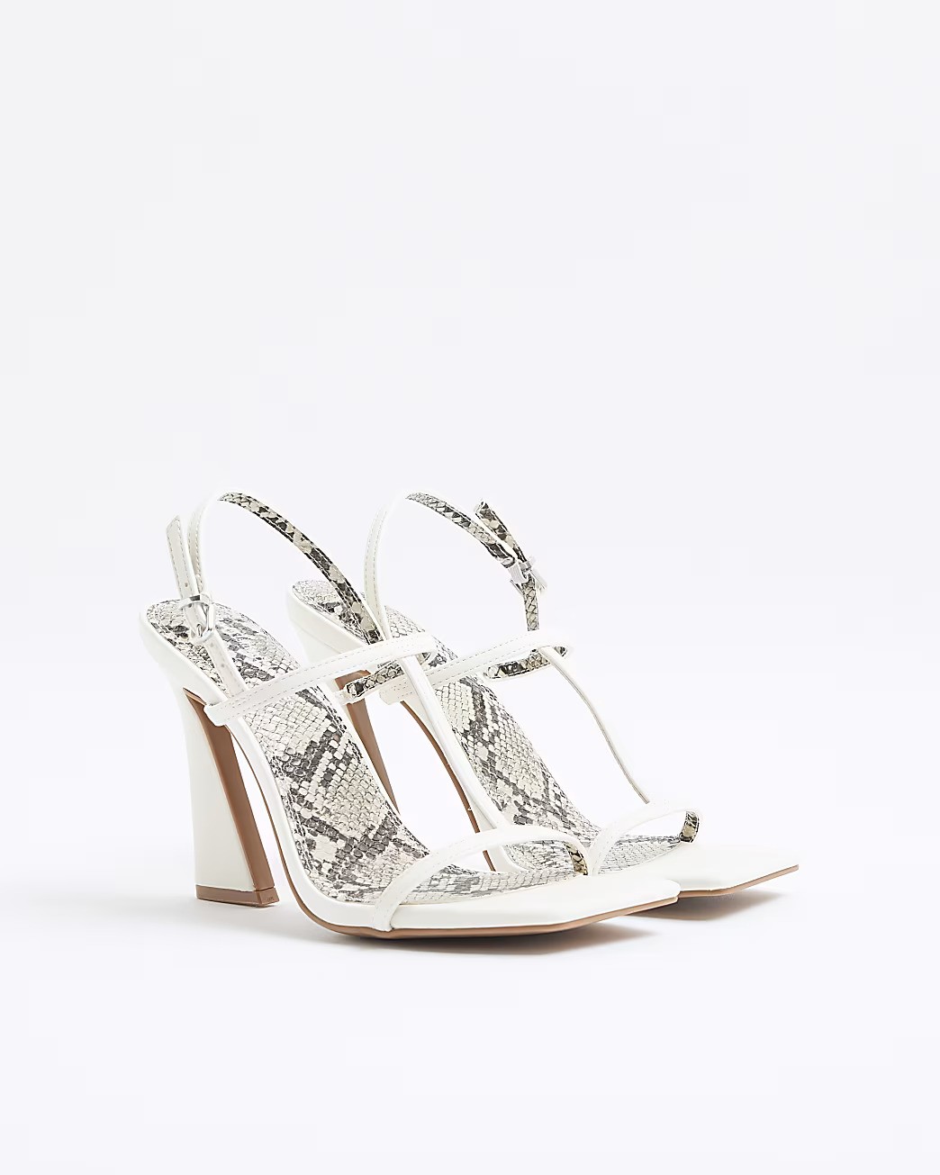River Island, T Bar Heeled Sandals