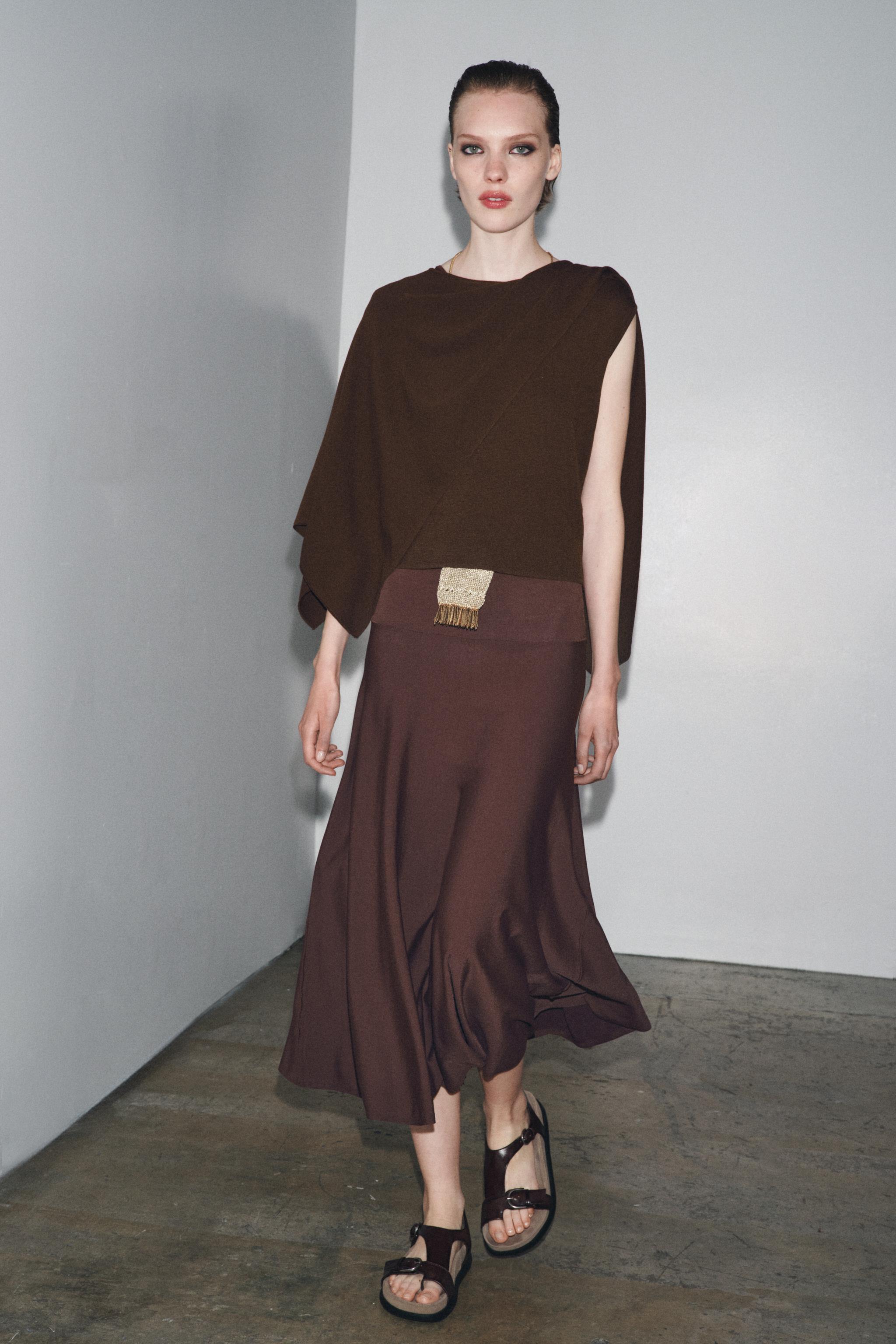 Knit Cape Top
