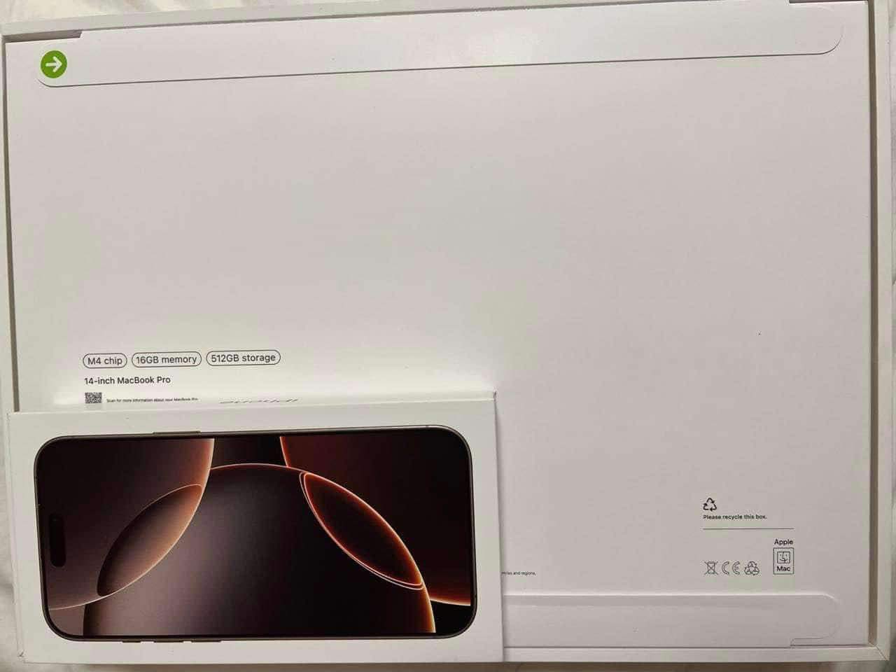 Pictures of the leaked MacBook Pro box