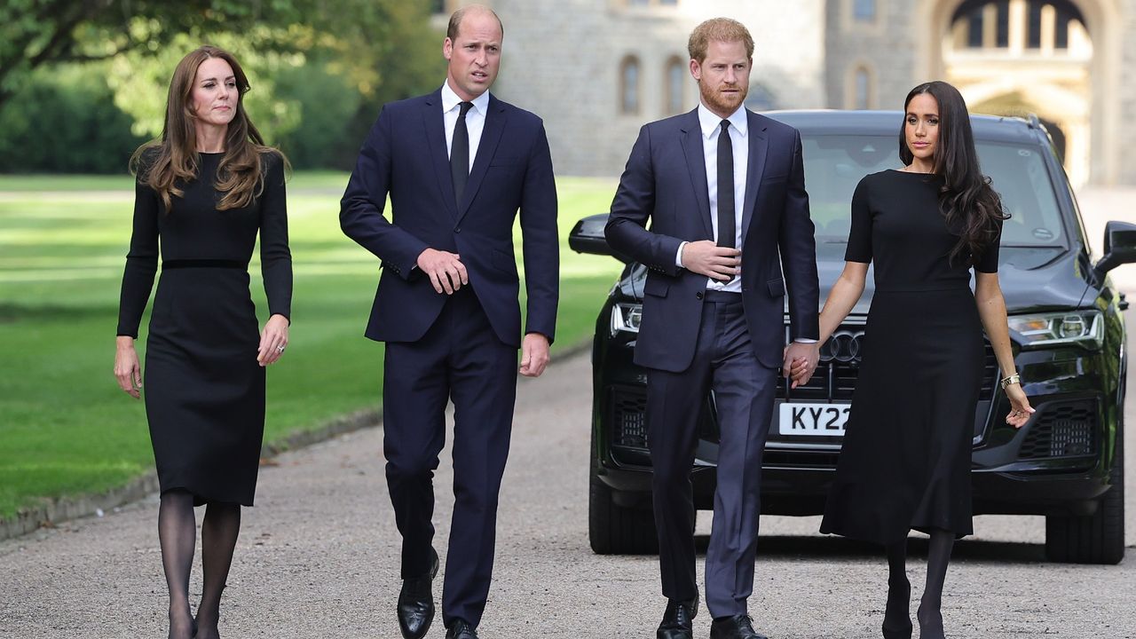 Prince William, Kate Middleton, Prince Harry, Meghan Markle