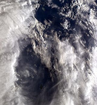 Atolls in the Pacific from ISS