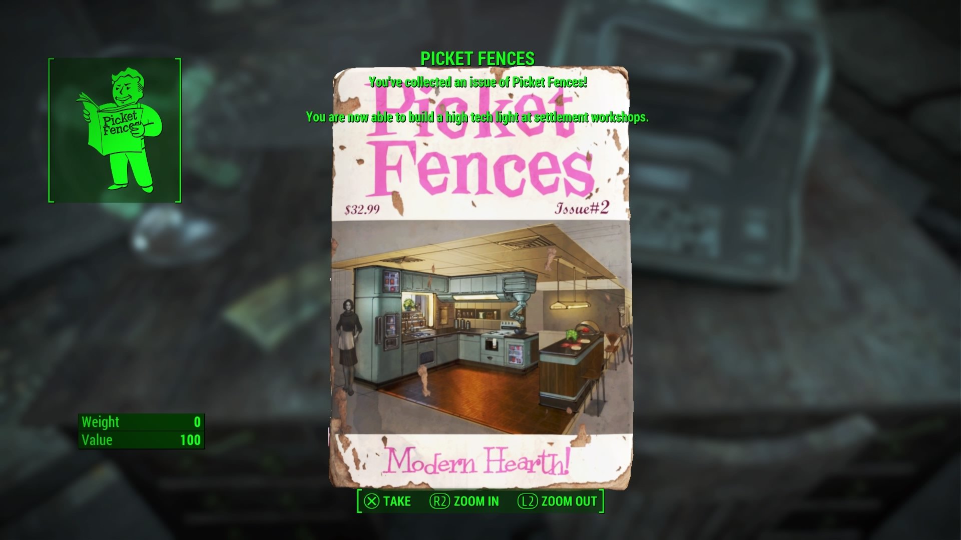 Fallout 4 местонахождение журналов заборы фото 63