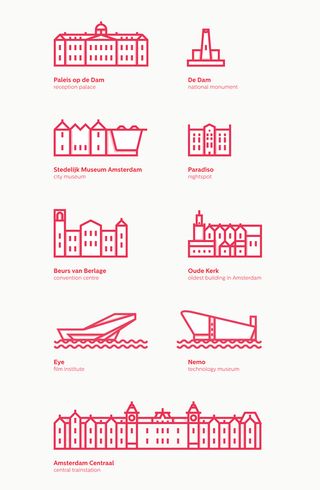 amsterdam icon designs