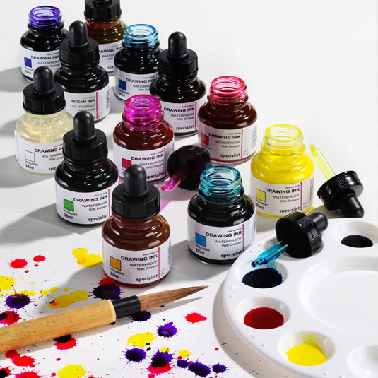 Art tools: Inks