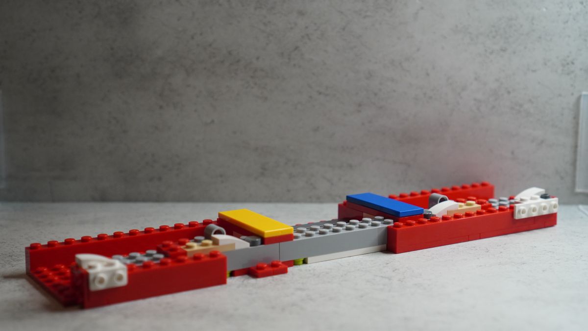 Lego Marvel Logo &amp; Minifigures set in progress