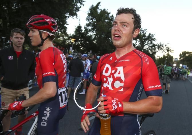 Wouter Wippert (Drapac) after placing third in the People's Choice Classic