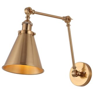 A brass light