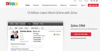 Zoho is a popular tool for project management and discussion